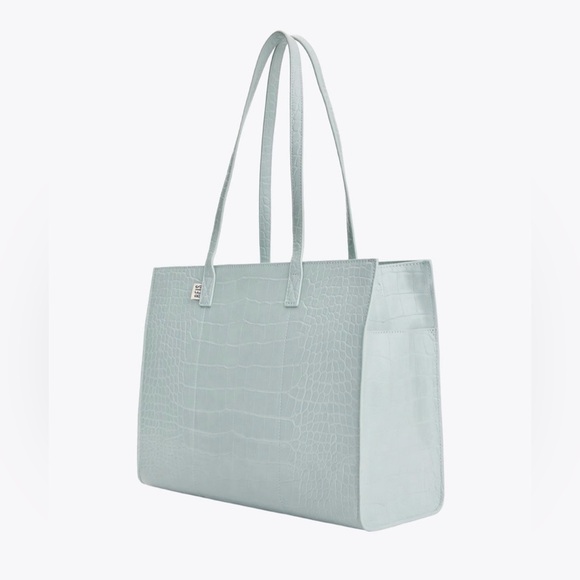 BEIS Work Tote in Slate Gray - Picture 11 of 15